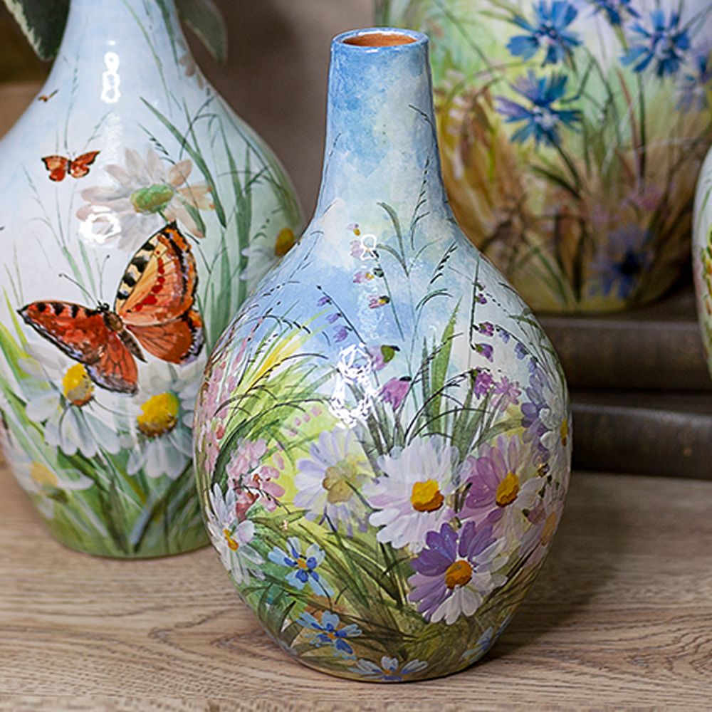 Ваза керамическая, ручная работа