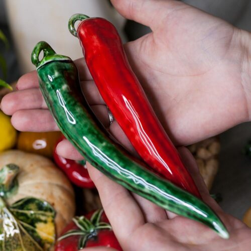 Перец острый красный (подвес) фото