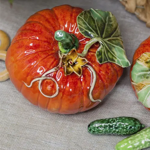 Тыква декоративная средняя (оранжевая) Тыква декоративная средняя (оранжевая) фото