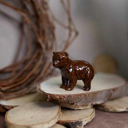 Медвежонок стоя (глазурь) фото