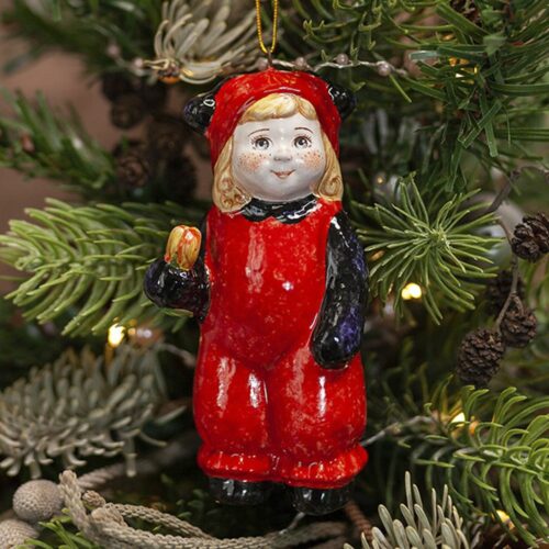 Украшение на ёлку Малыш божья коровка (Набор Детский праздник Ёлка) фото