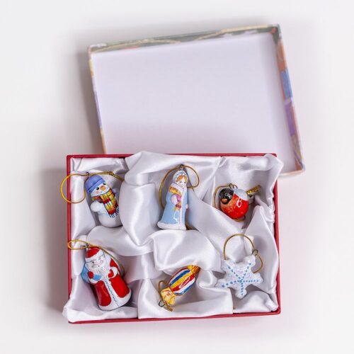 Набор для елочки Новогодний с дедом Морозом фото