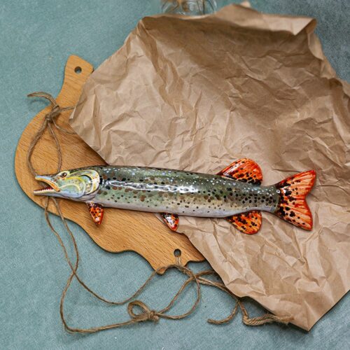 Рельеф «Щука» (малый) фото