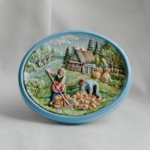 Рельеф «Сенокос» фото