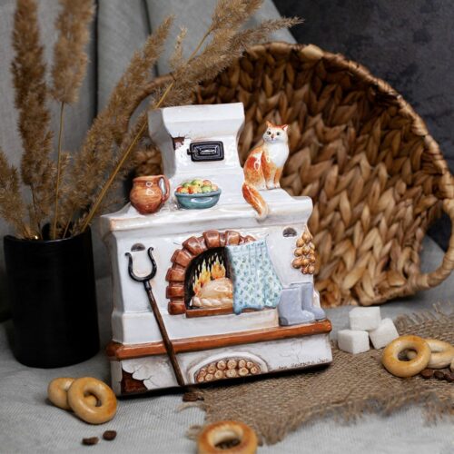 Рельеф Русская печь фото