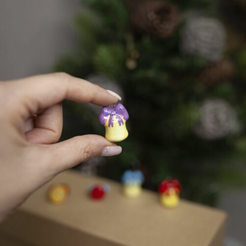 Колокольчик желтый (мини) фото