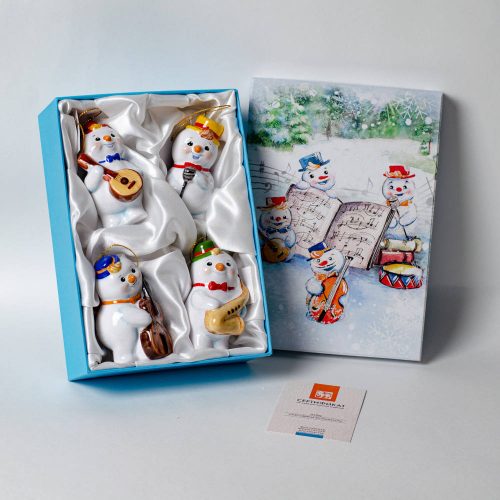 Набор Снеговики-музыканты фото