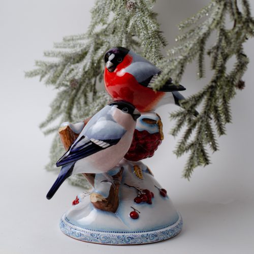 Композиция Два снегиря фото