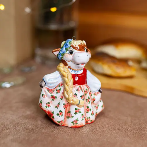 Коровка Машка (простая роспись) Коровка Машка (простая роспись) фото