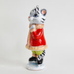 Тигр девочка на коньках