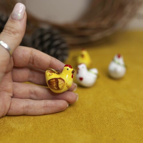 Курочка жёлтая (мини) фото