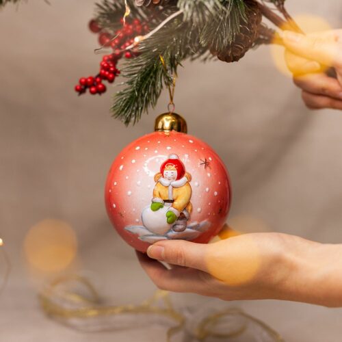 Шар красный с девочкой Шар красный с девочкой фото