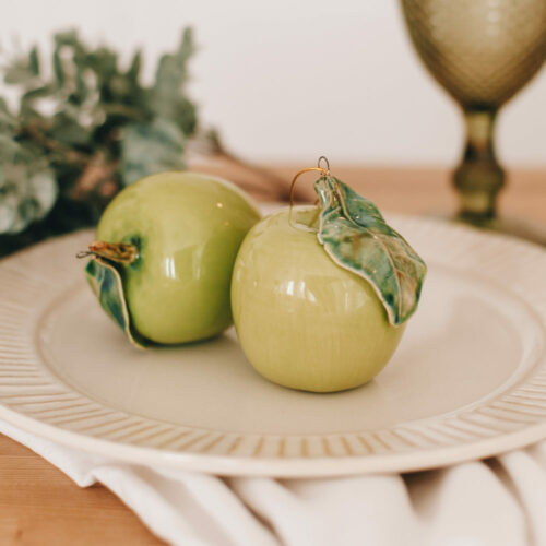 Яблоко (подвес) зеленое фото