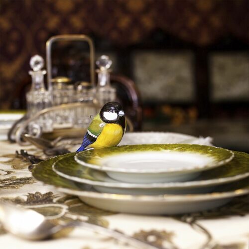 Ёлочная игрушка Синичка фото