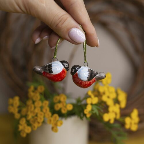 Снегирь (мини) Размер: 3.5 × 2 × 2.5 см Вес: 10 г фото