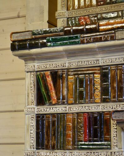 плитка для печи из керамики