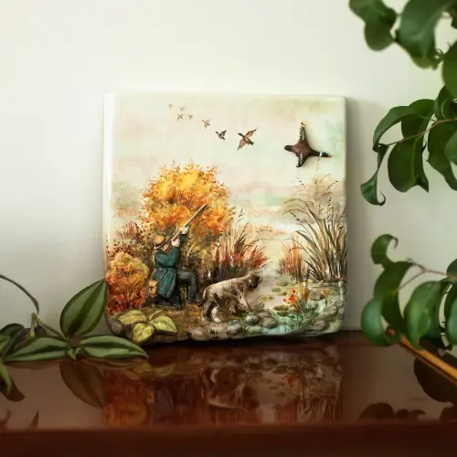 Рельеф «Охота» Рельеф «Охота» фото