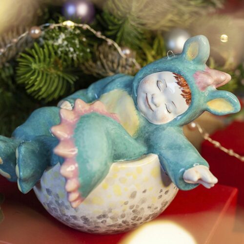 Малыш-Дракоша бирюзовый