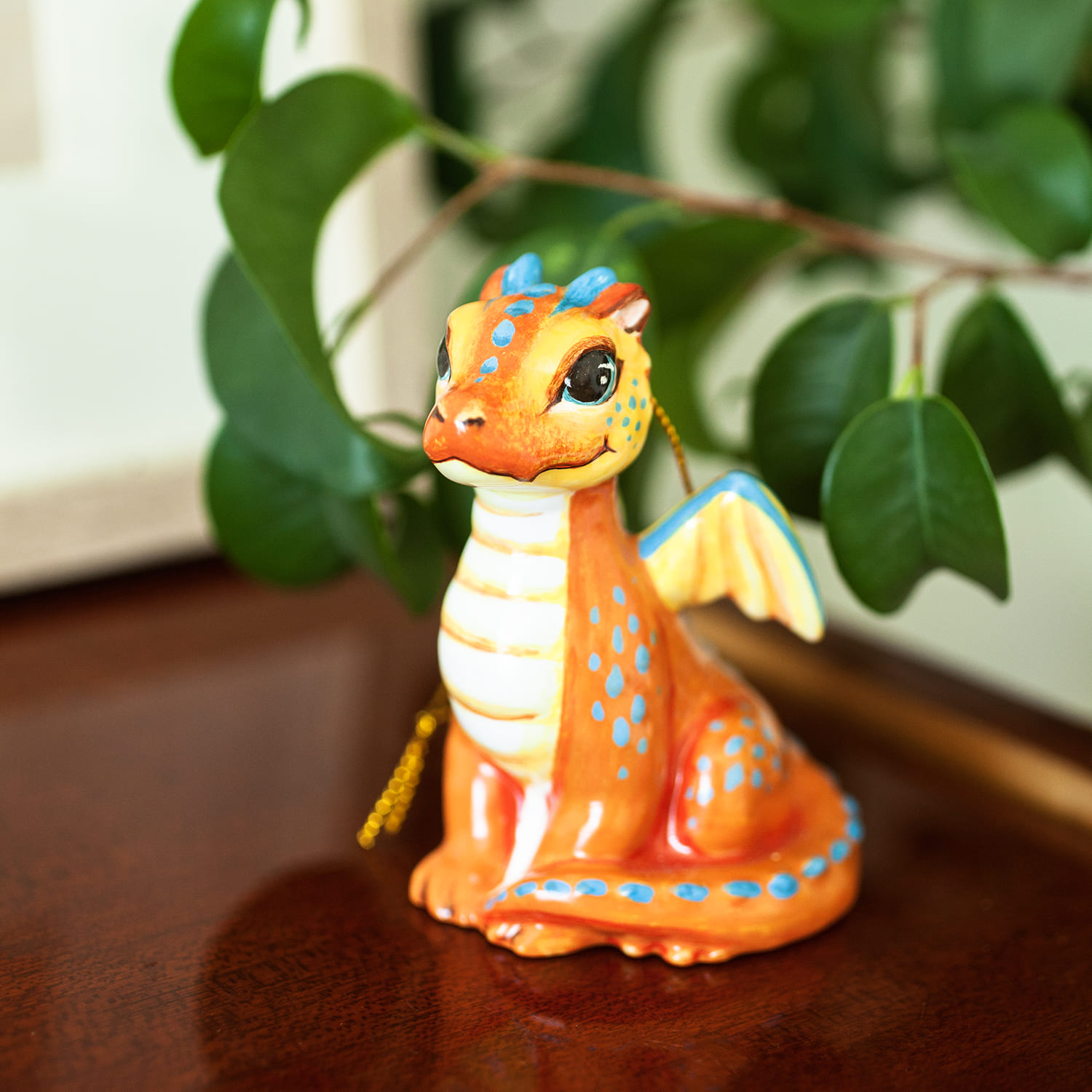 Дракон оранжевый