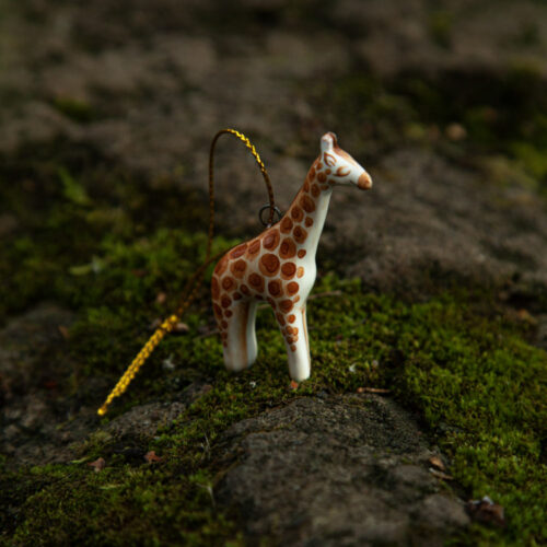 Жираф (Коллекция  Сафари) Размеры: 1.5 × 4 × 3 см  Вес: 10 гр. фото