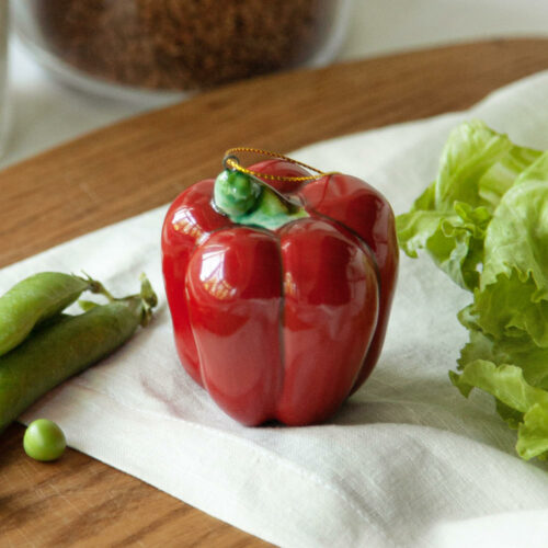 Перец болгарский красный малый фото