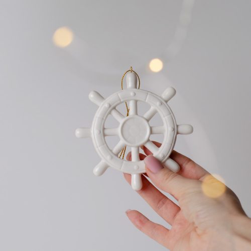 Штурвал фарфор фото