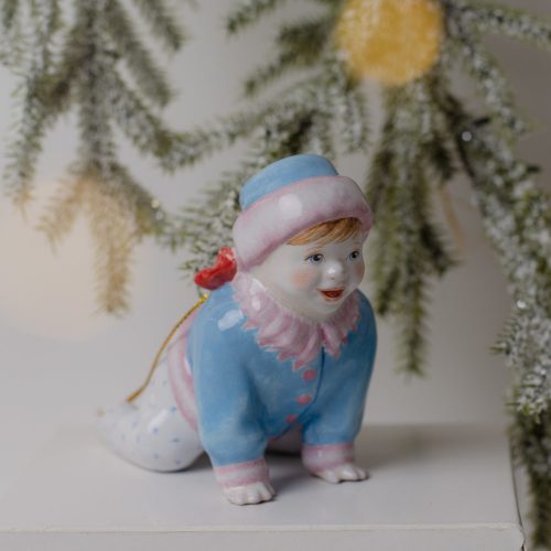Малыш Снегурочка (майолика) новый 2025!!! фото