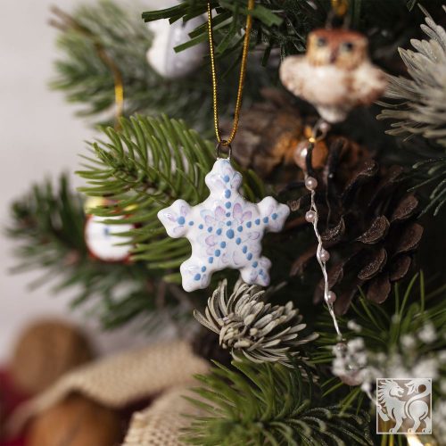 Снежинка мини Размер: 0.8 × 3.5 × 3.5 см  Вес: 10 г фото