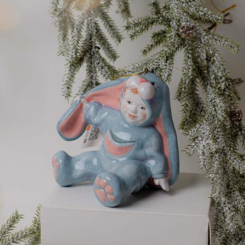 Малыш Зайчонок (майолика) новый 2025 фото